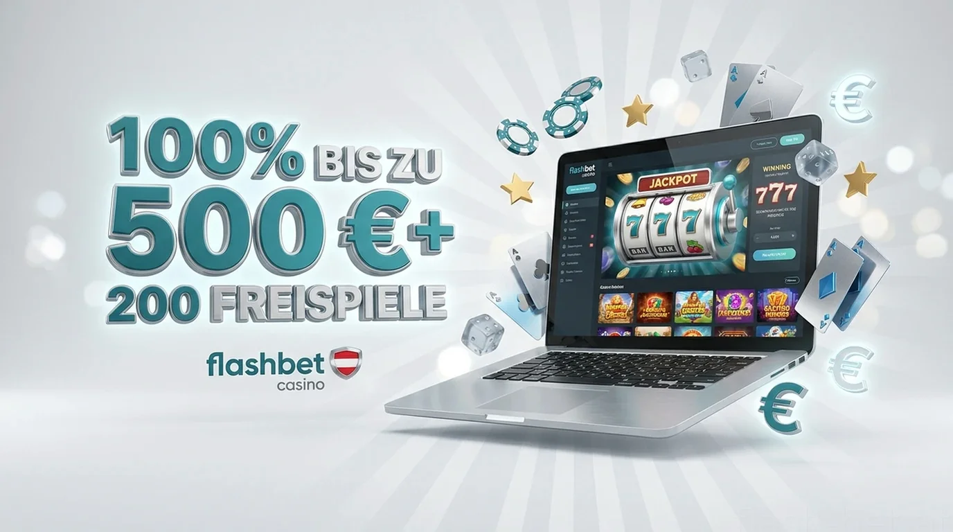 100% BIS ZU 500 €+ 200 FREISPIELE